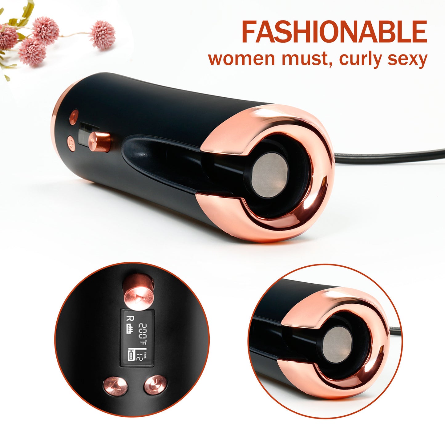 Portable Automatic Curling Iron