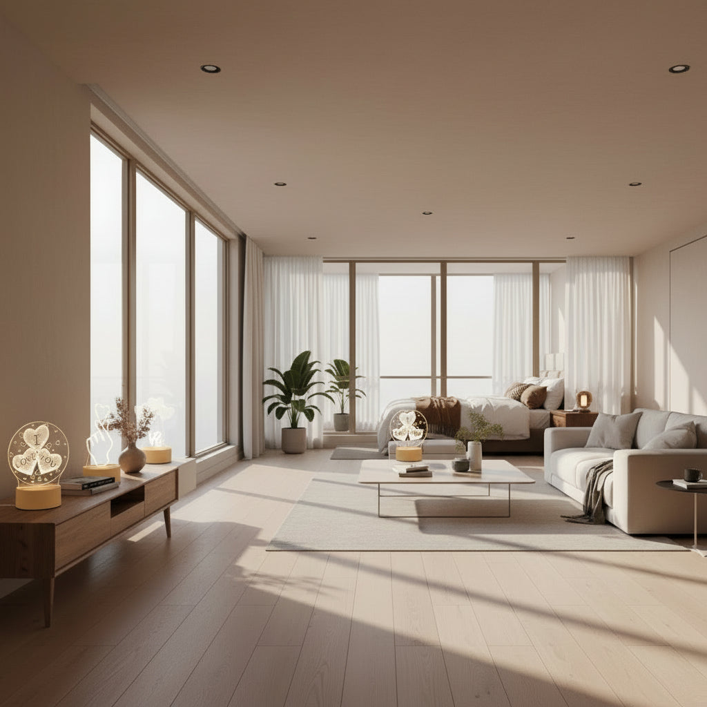 I Love You Lamp 3D Light